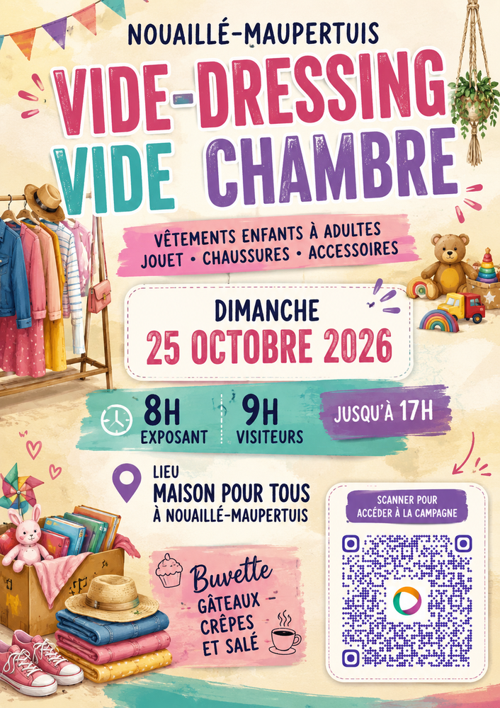 vide dressing,vide ta chambre , pu&eacute;riculture 0 Nouaillé-Maupertuis (86)