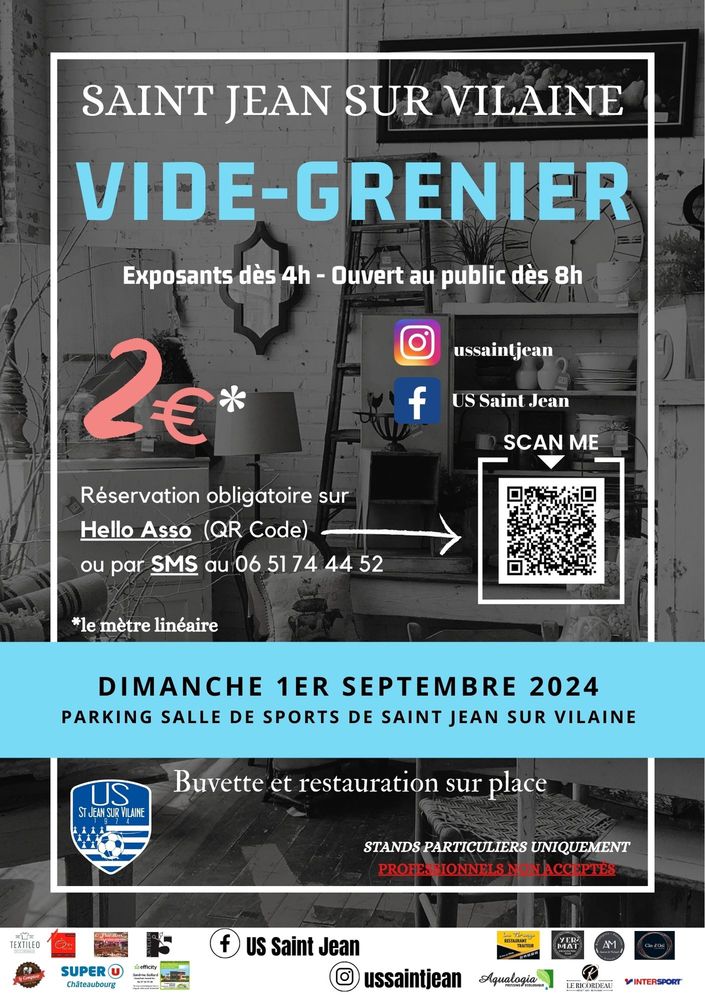 VIDE GRENIER 2024 0 Saint-Jean-sur-Vilaine (35)