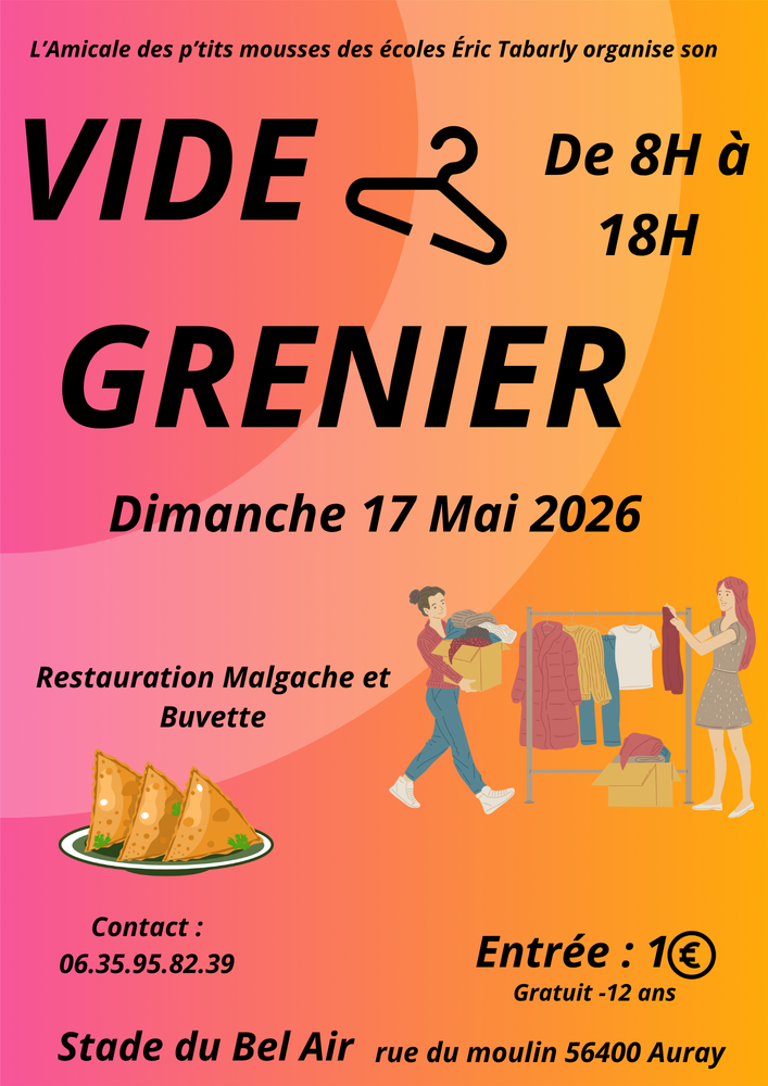 Vide-Grenier l'Amicale des P'tits Mousses 0 Auray (56)