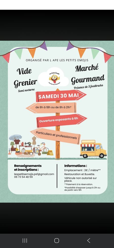 Vide grenier brocante  0 Port-Sainte-Foy-et-Ponchapt (33)