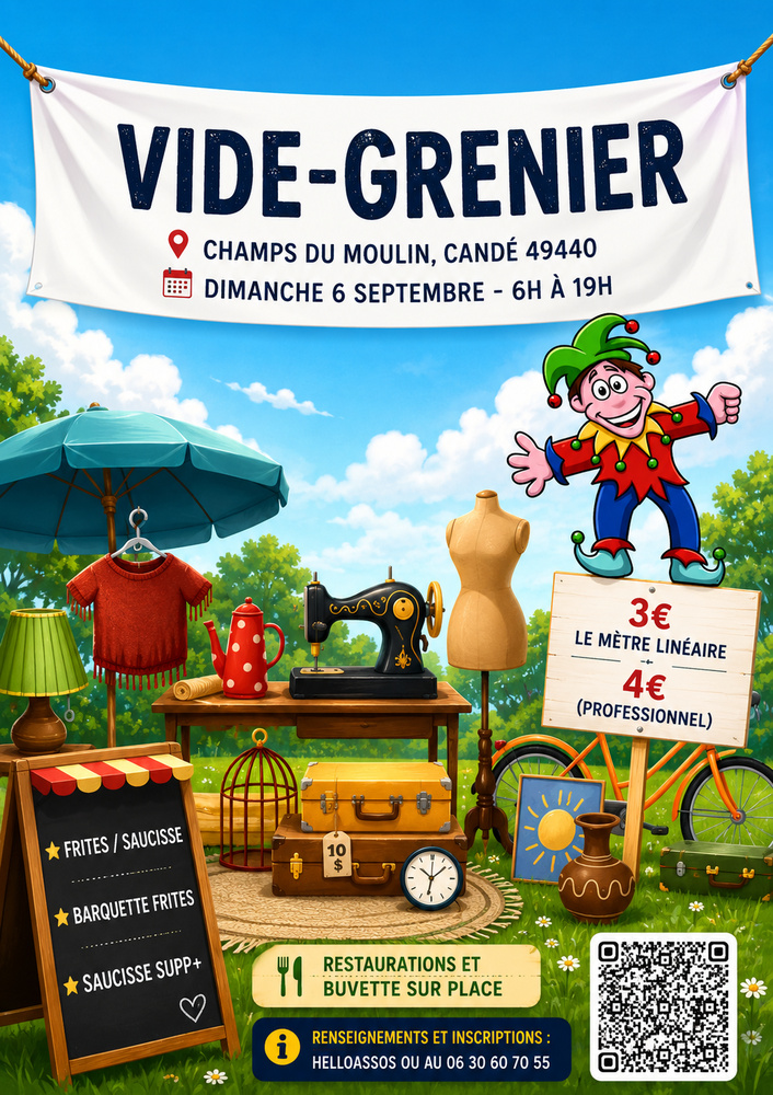 vide grenier de cand&eacute; 0 Candé (49)