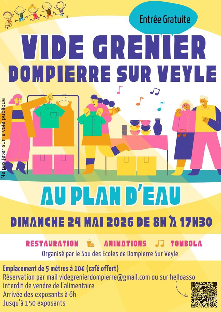 Vide-grenier de Dompierre-sur-Veyle 0 Dompierre-sur-Veyle (01)