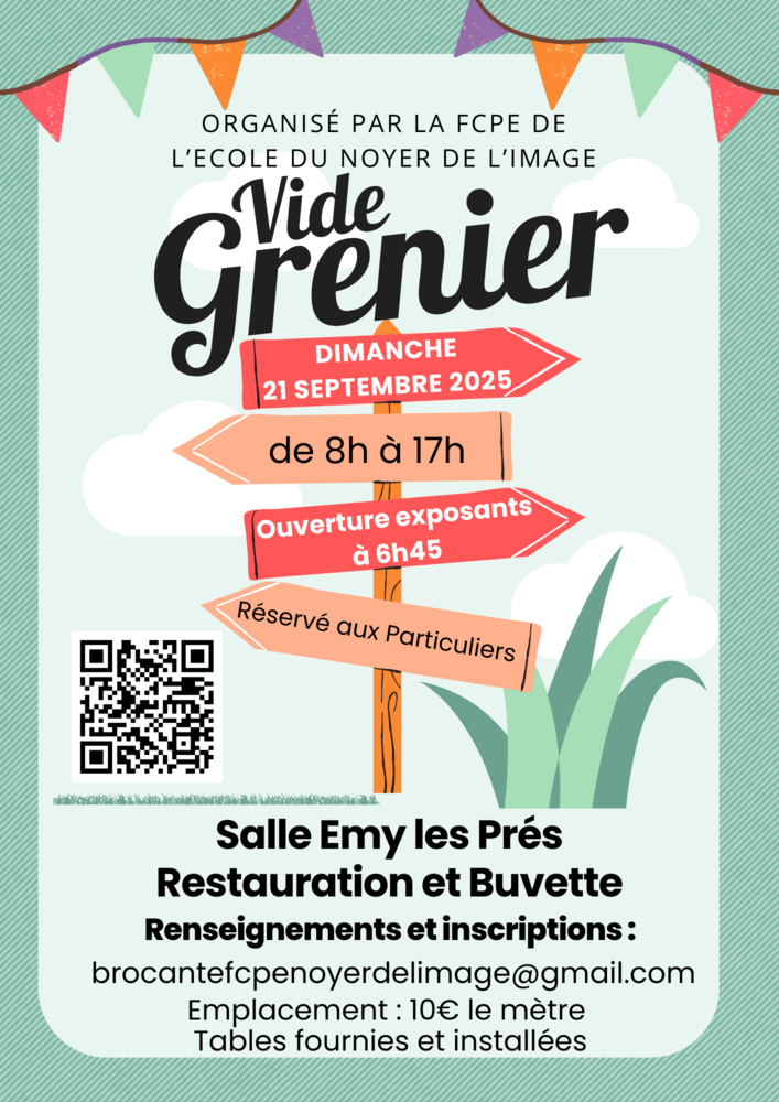 Vide Grenier de l'Ecole du Noyer de l'Image 0 Cormeilles-en-Parisis (95)