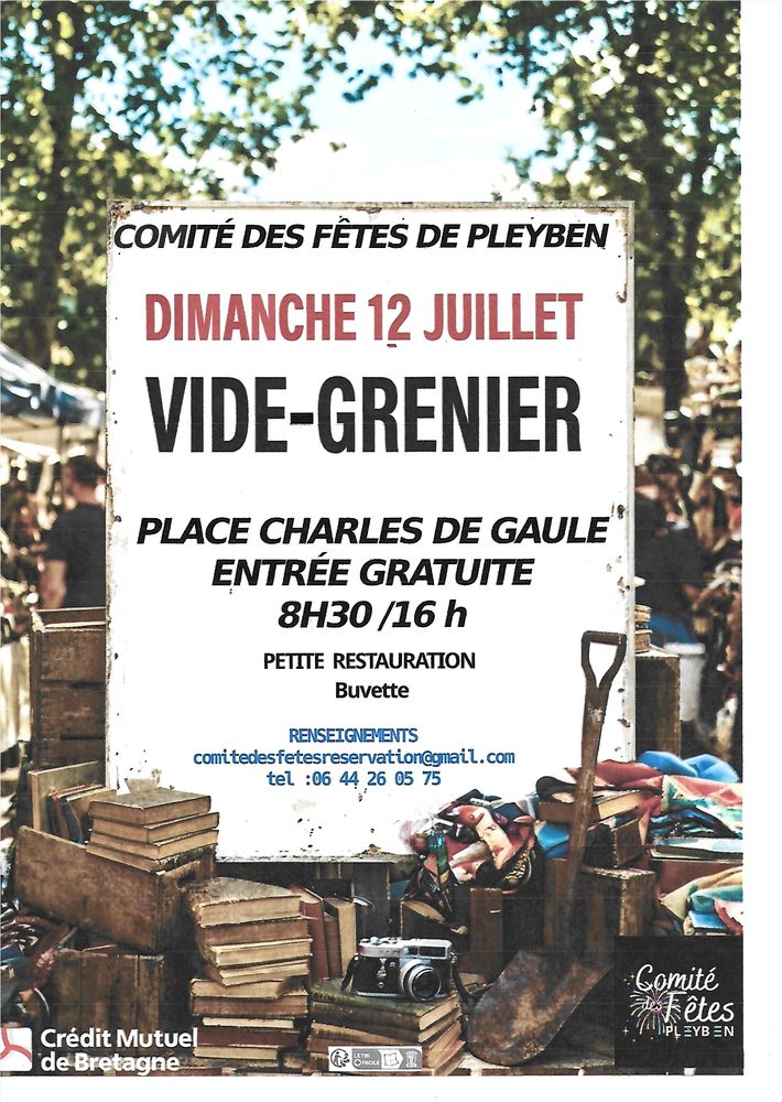 Vide grenier du 12 juillet 2026
0 Pleyben (29)