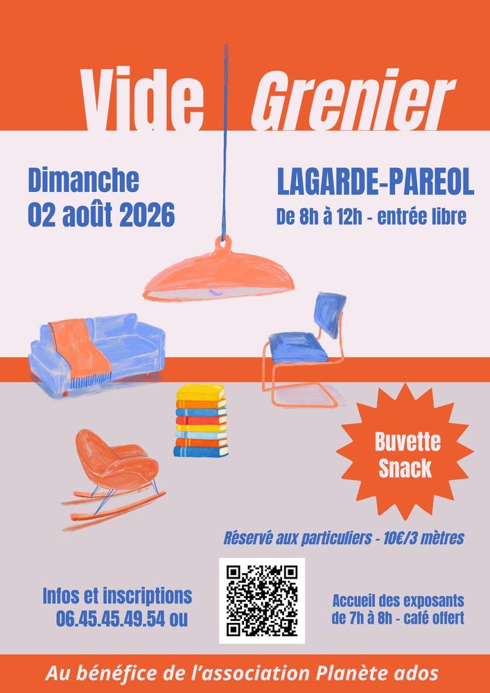 Vide-grenier de Lagarde-Par&eacute;ol 0 Lagarde-Paréol (84)