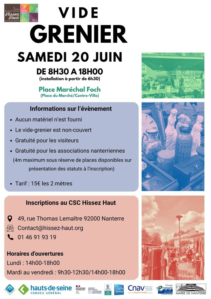 Vide Grenier &agrave; Nanterre 0 Nanterre (92)