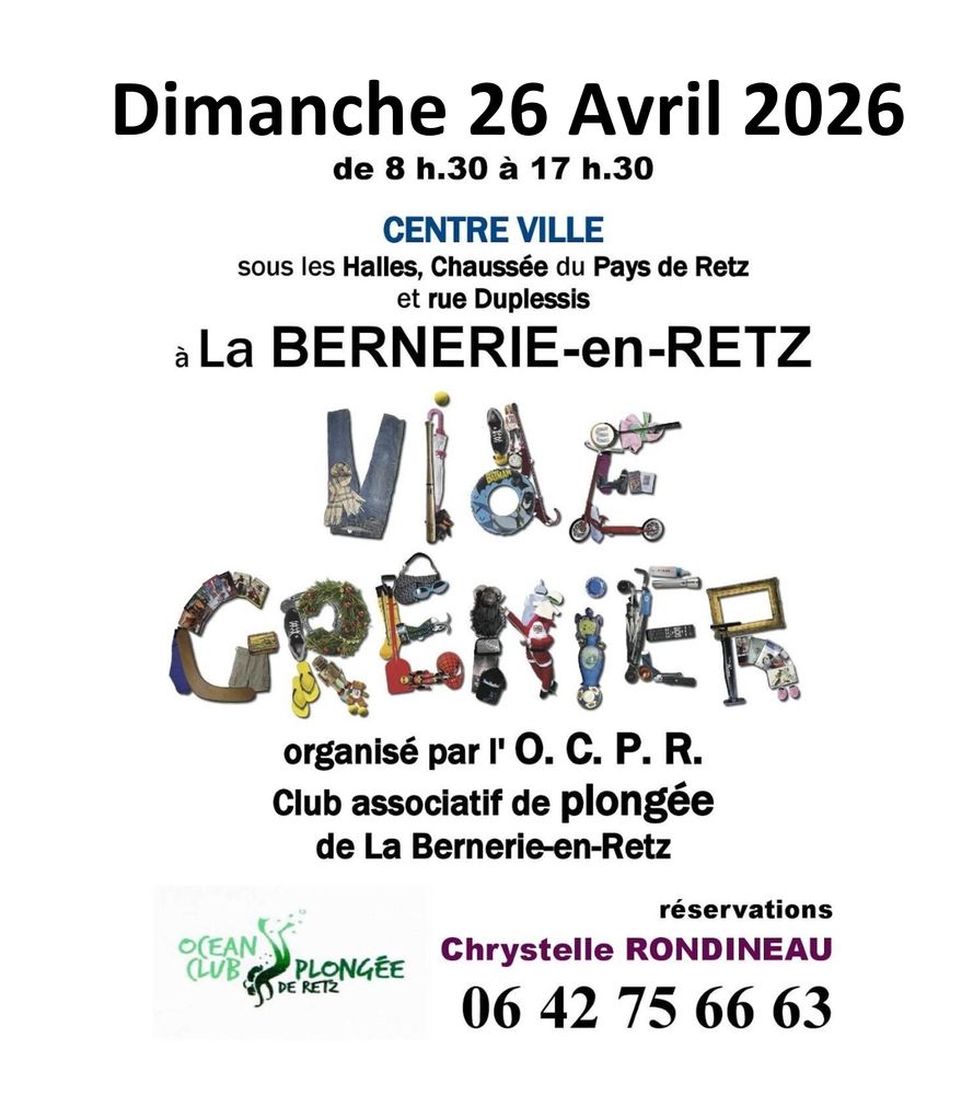 Vide Grenier de l'OCPR 0 La Bernerie-en-Retz (44)
