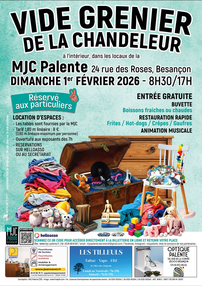 Vide grenier de la MJC Palente 0 Besan�on (25)