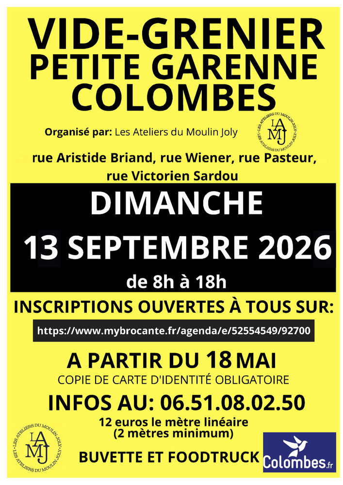 Vide-Grenier de la Petite Garenne 0 Colombes (92)