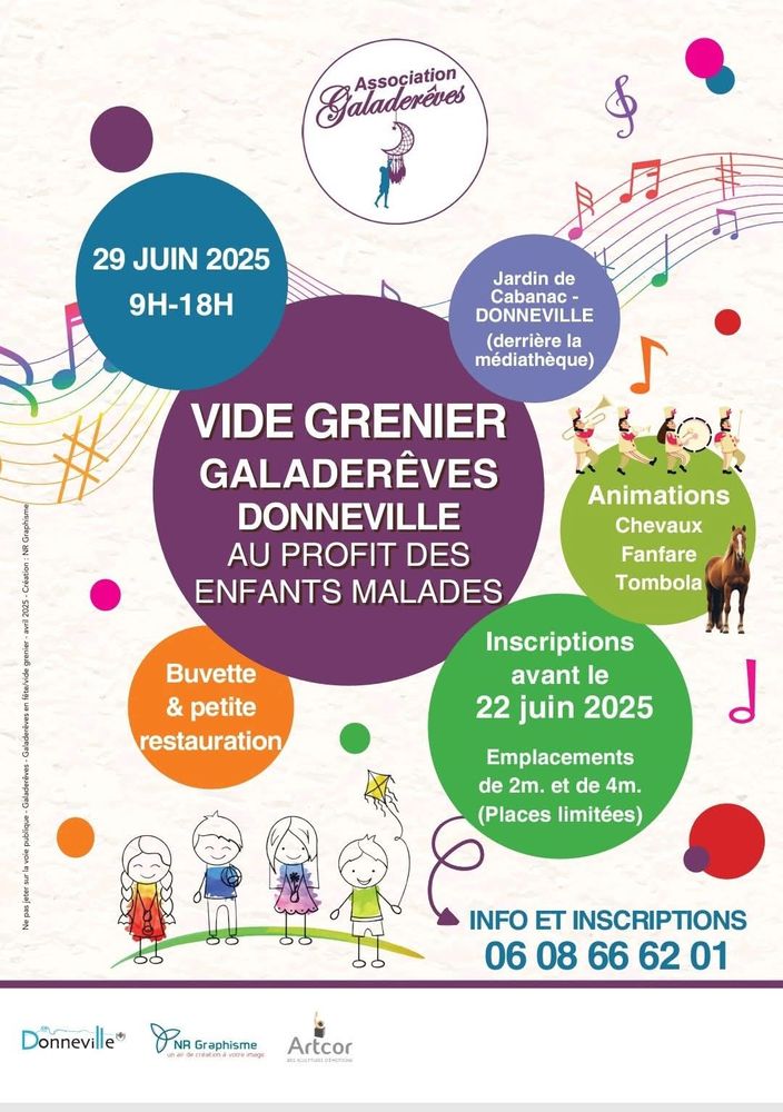VIDE GRENIER POUR 1 RÊVE 0 Donneville (31)