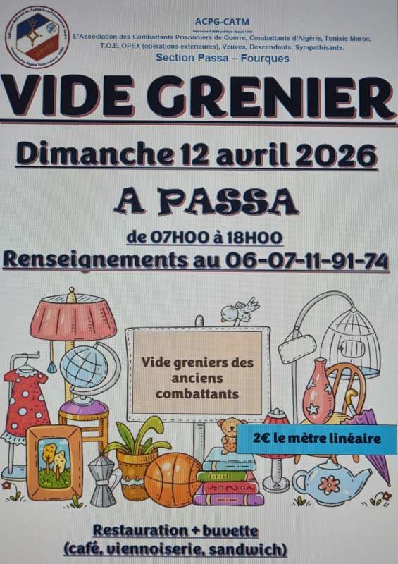 Vide grenier de printemps 0 Passa (66)