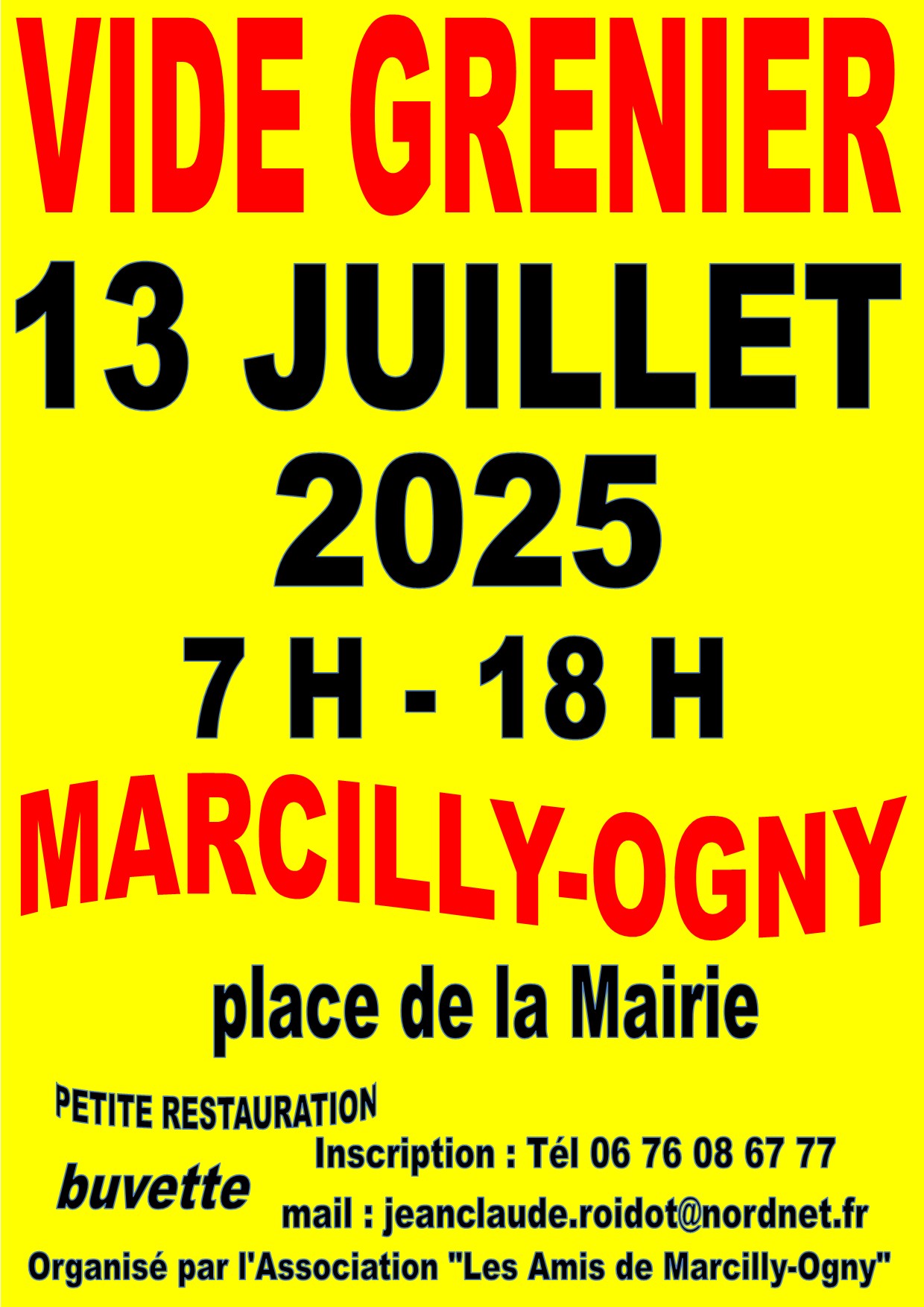 VIDE GRENIER 0 Marcilly-Ogny (21)