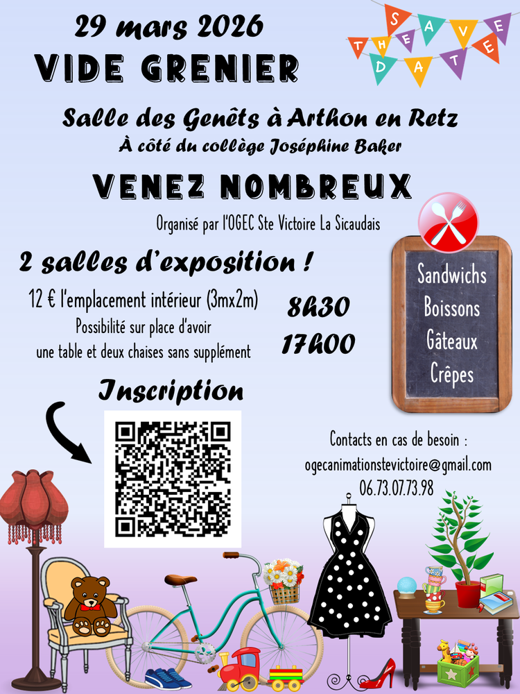 Vide grenier 0 Arthon-en-Retz (44)