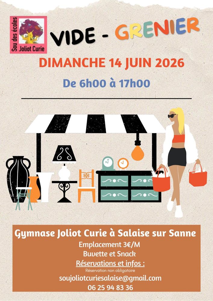 Vide Grenier 0 Salaise-sur-Sanne (38)