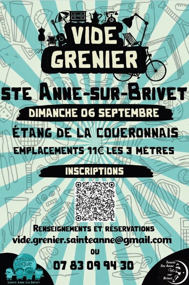 Vide-grenier 0 Sainte-Anne-sur-Brivet (44)