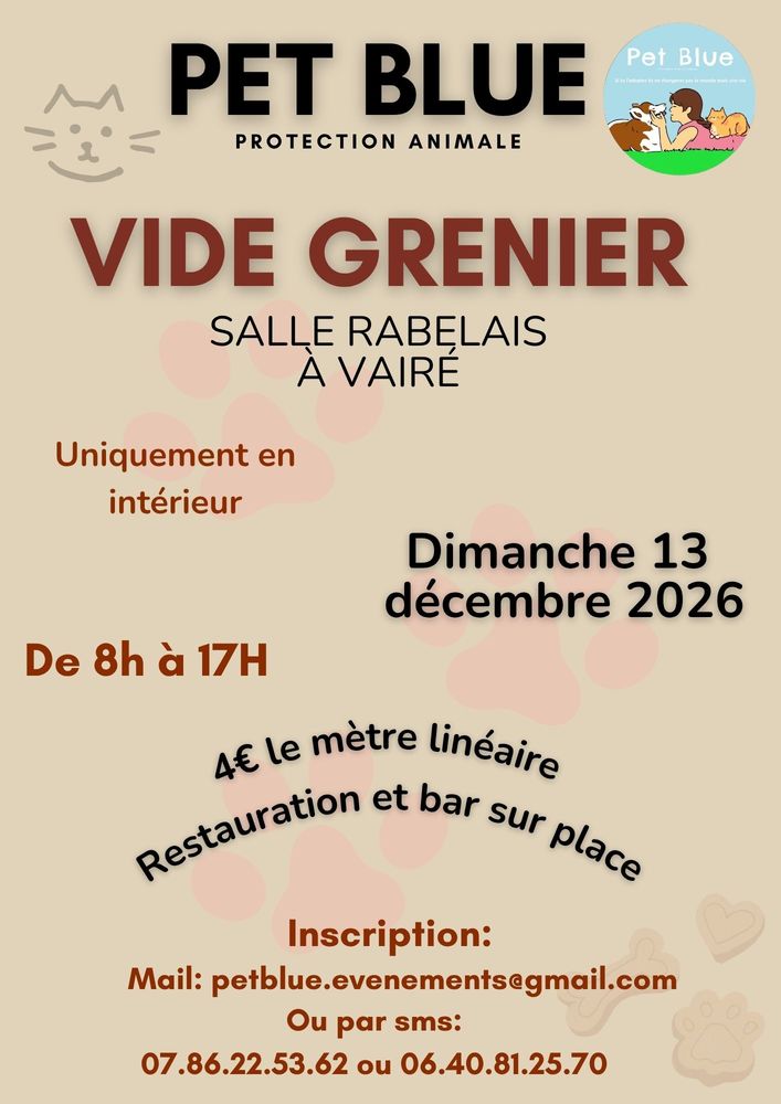 Vide grenier 0 Vairé (85)