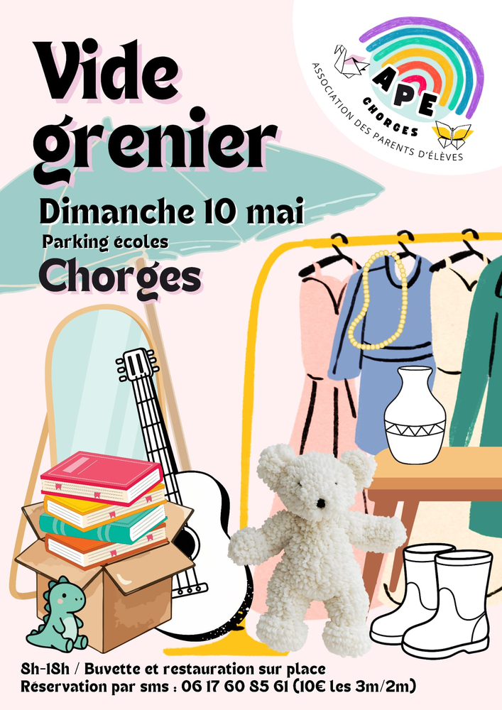 Vide-greniers des &eacute;coles de Chorges 0 Chorges (05)