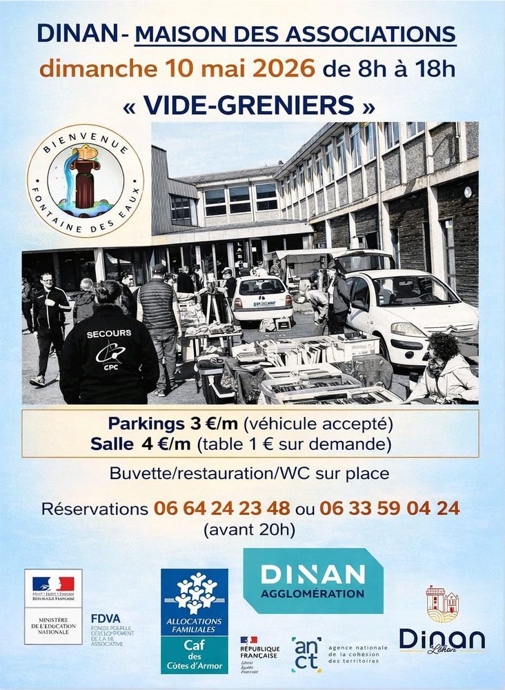 Vide greniers de la Fontaine 0 Dinan (22)