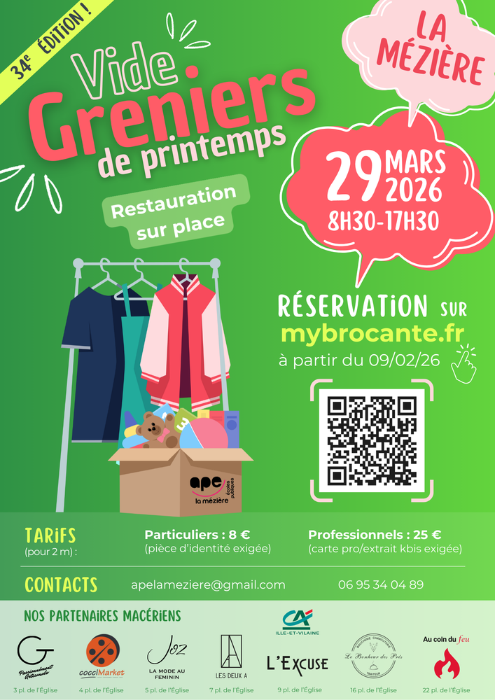 34e vide-greniers de printemps &agrave; La M&eacute;zi&egrave;re 0 La M�zi�re (35)