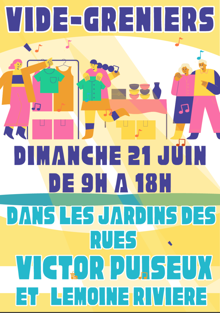 Vide-Greniers de quartier &agrave; Argenteuil 0 Argenteuil (95)