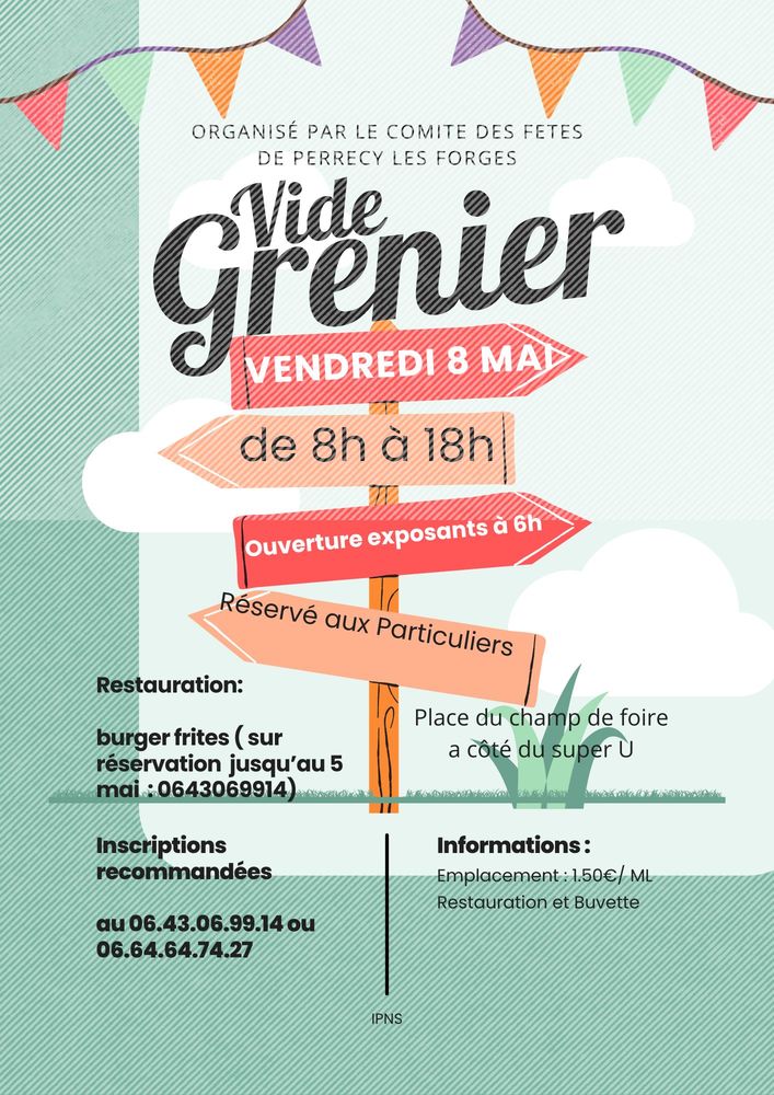vide greniers 0 Perrecy-les-Forges (71)