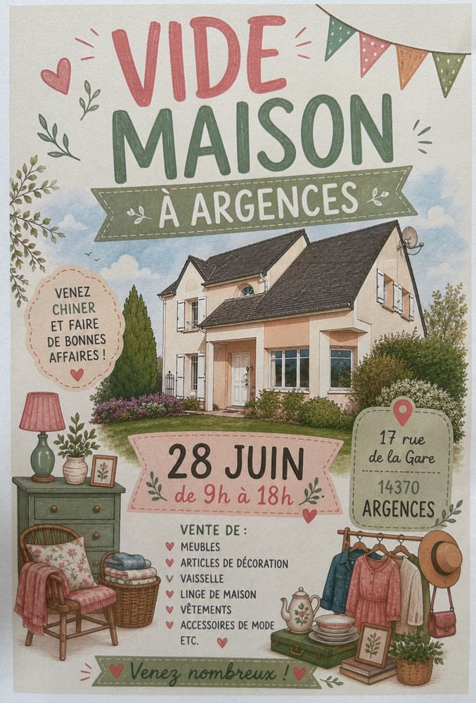 vide maison &agrave; Argences  0 Argences (14)