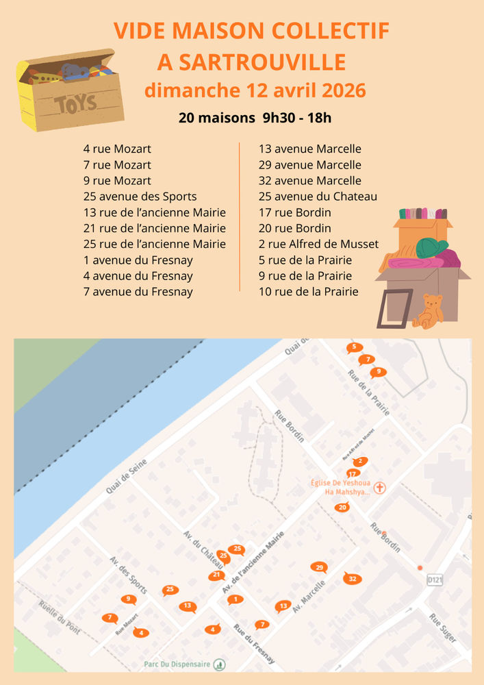 VIDE MAISON COLLECTIF (20 maisons) A SARTROUVILLE 0 Sartrouville (78)