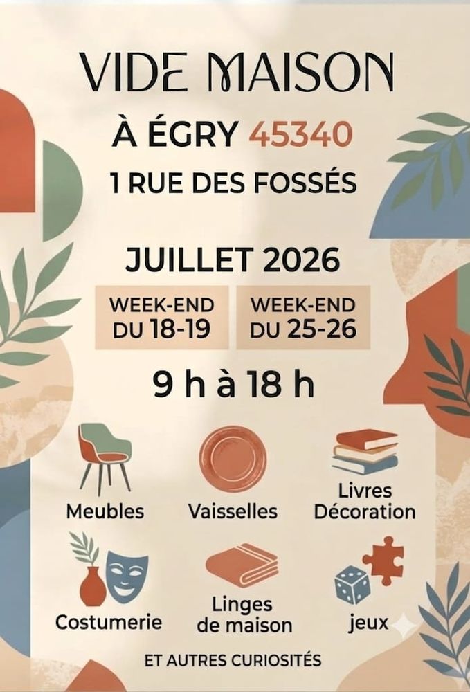 Vide maison &agrave; Egry 0 Égry (45)