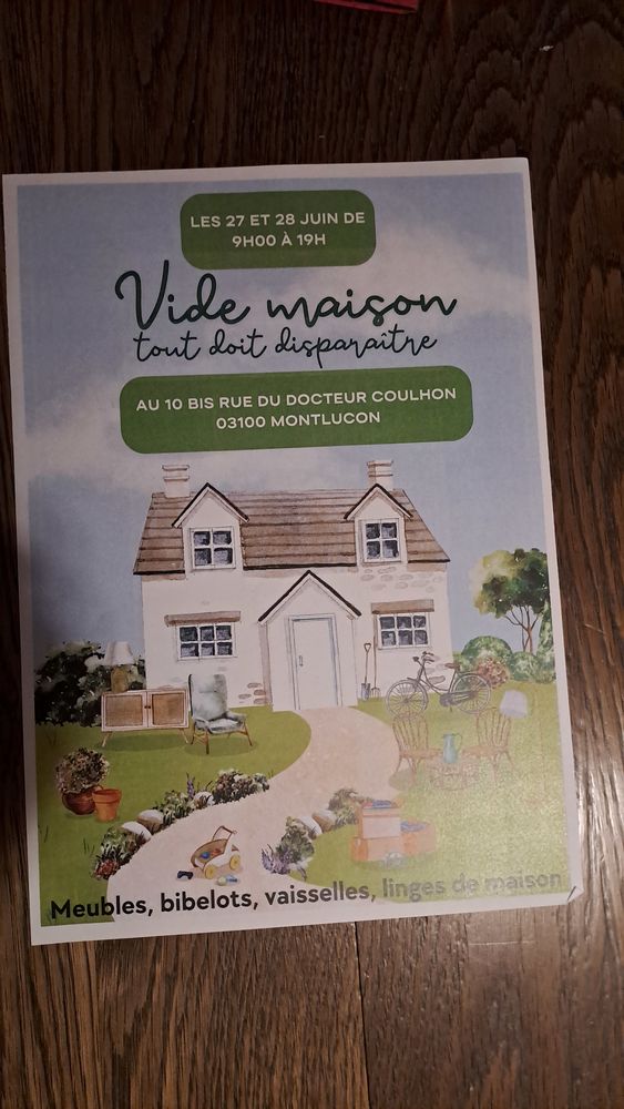 Vide maison a Montlu&ccedil;on 0 Montluçon (03)