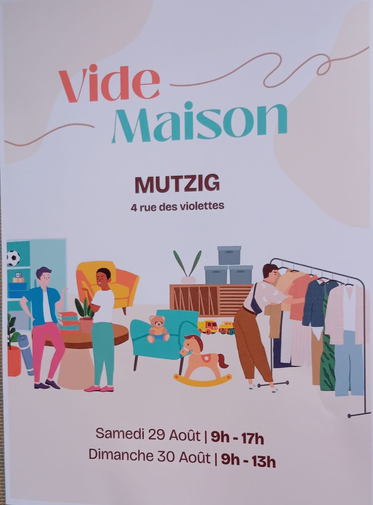 VIDE MAISON A MUTZIG 29-30 ao&ucirc;t 2026 0 Mutzig (67)
