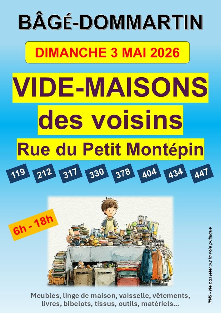 Vide-maison des voisins 0 B�g�-la-Ville (01)