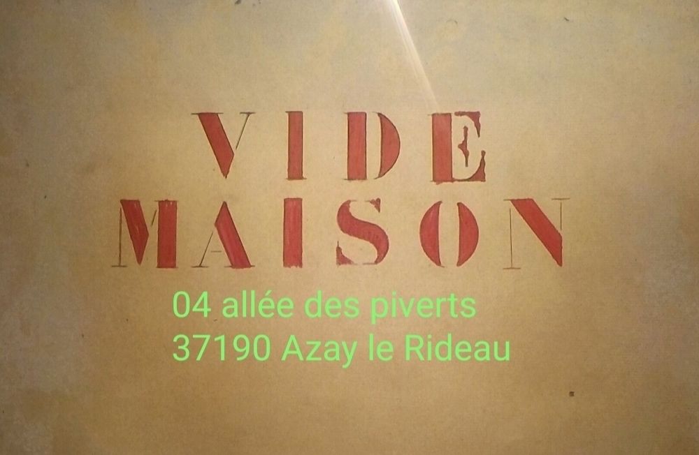 Vide maison 10 Azay-le-Rideau (37)