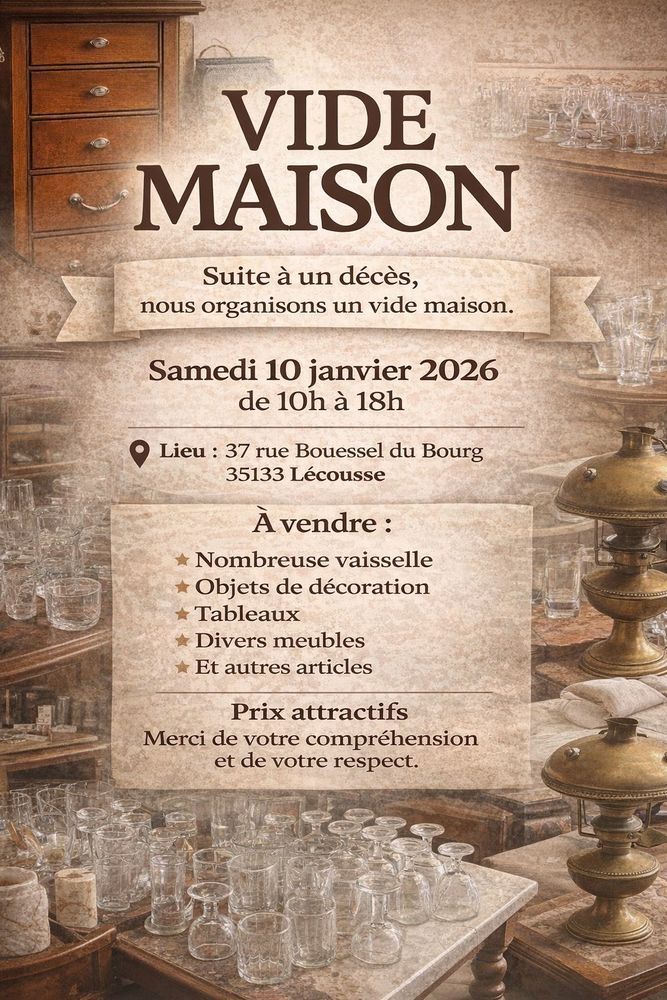 vide maison 5 L�cousse (35)