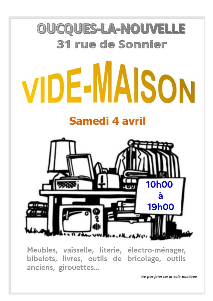 Vide maison 0 Oucques (41)