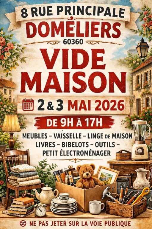 VIDE MAISON 0 Dom�liers (60)
