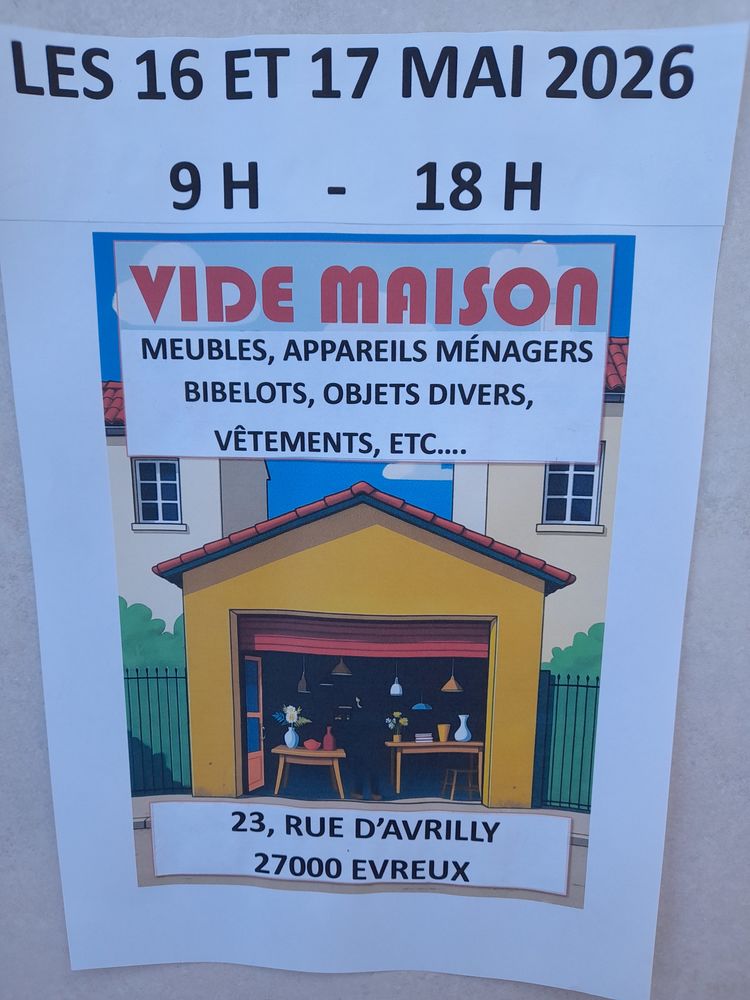 VIDE MAISON 0 �vreux (27)