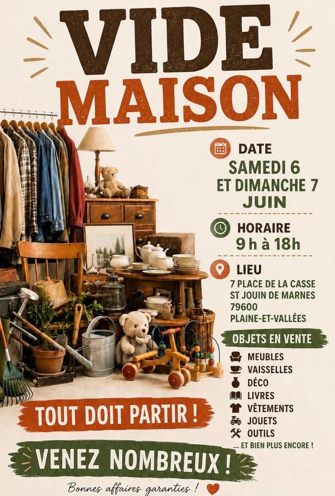 VIDE MAISON 0 Saint-Jouin-de-Marnes (79)