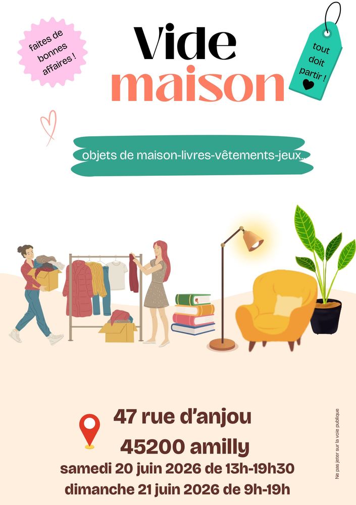 Vide maison 0 Amilly (45)