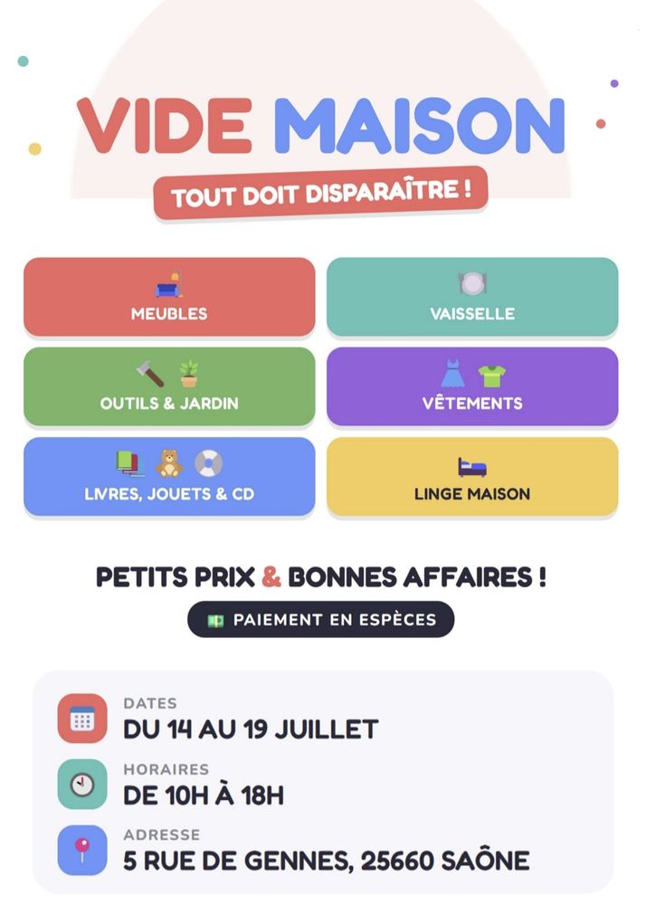 Vide maison 0 Saone (25)