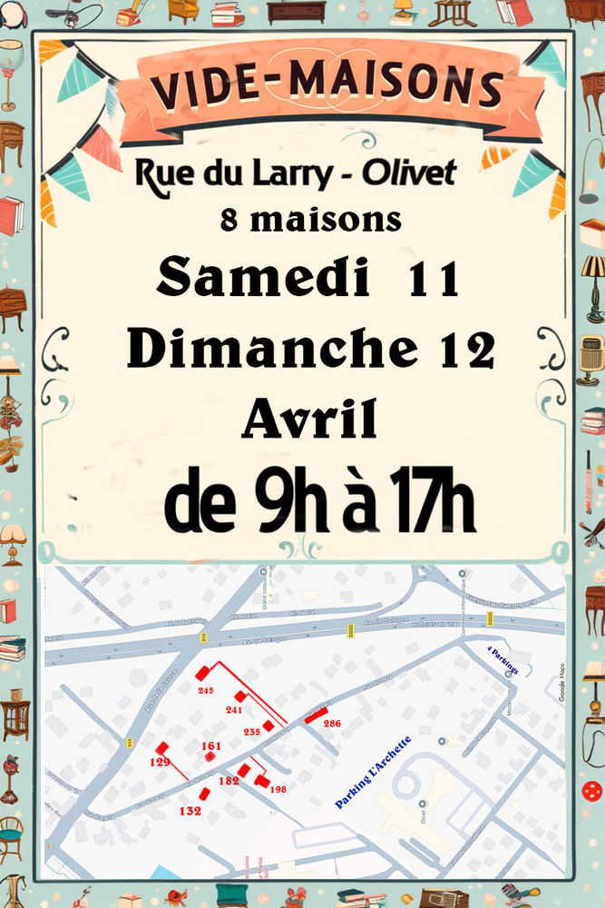 Vide 9 maisons 0 Olivet (45)
