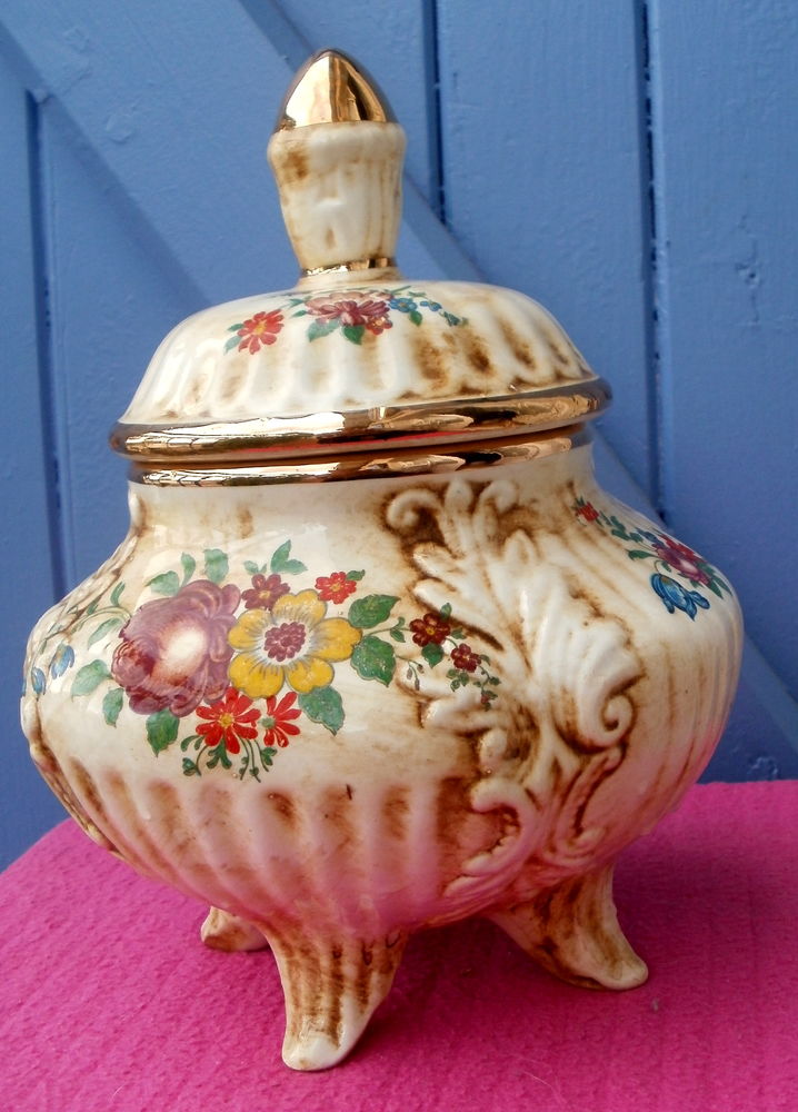 Vide poche, pot couvert, porcelaine italienne 15 Montauban (82)