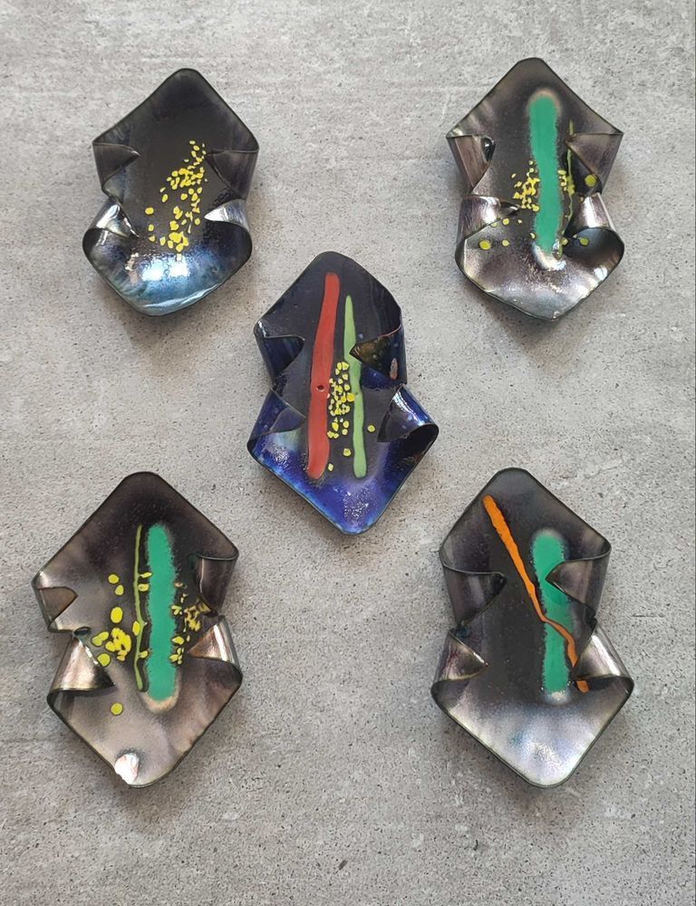 Vide-poches+X5+en+Rame+Smaltato++Italie,+ann�es+60-70 95 Clermont (60)