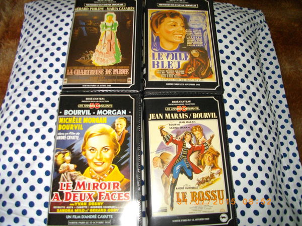 4 K7 VIDEO VHS ANCIENS FILMS - (5 � la K7)) 5 Perros-Guirec (22)