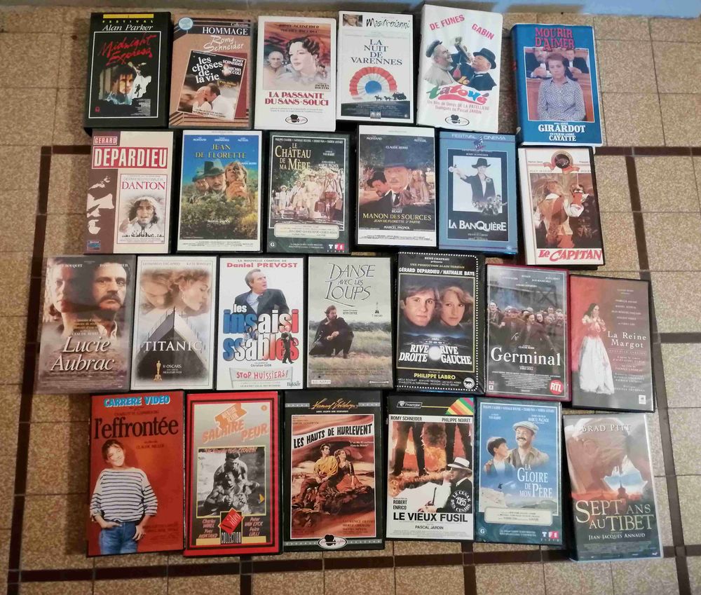 K7 VIDEO FILMS ANCIENS 50 Gueugnon (71)