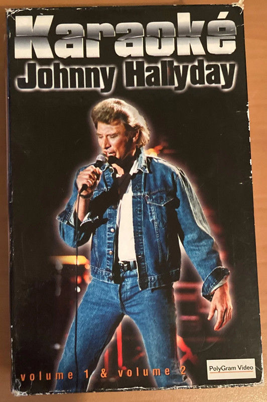 K7 Vid�o VHS Johnny Hallyday 15 Boisset-les-Pr�vanches (27)