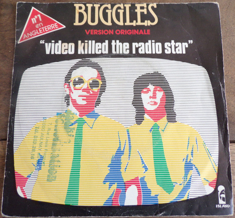 video killed the radio star Buggles disque vinyle 4 Laval (53)
