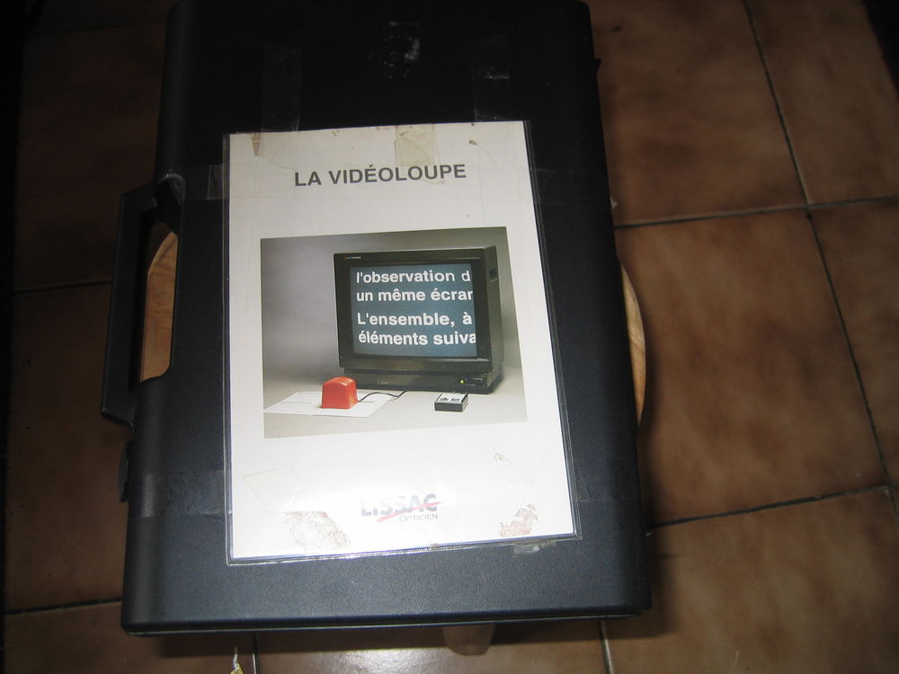 Vid�o loupe LISSAC pour �cran TV ou ordi. 200 Chaniers (17)