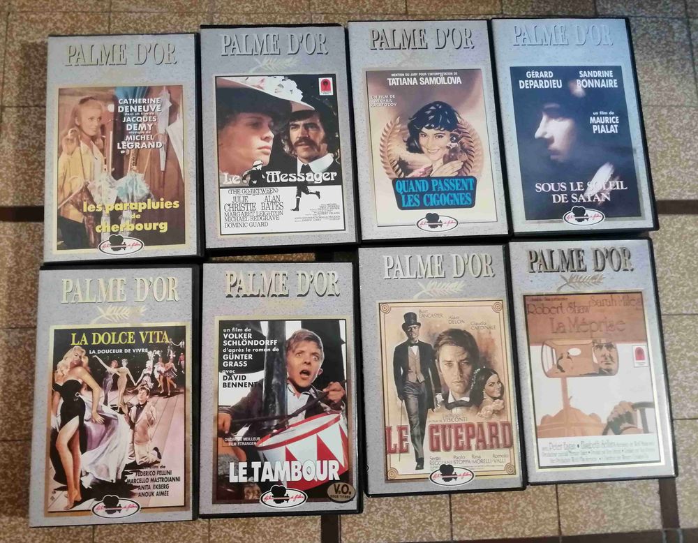 K7 VIDEO PALMES DOR 30 Gueugnon (71)