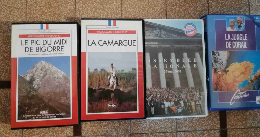 K7 VIDEO PEINTURE 30 Gueugnon (71)