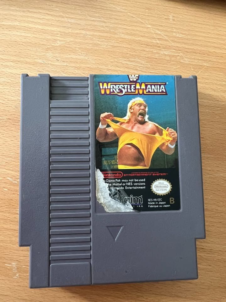 Jeu vid�o NES wwf WrestleMania (Nintendo 1985). 15 Savigny-le-Temple (77)
